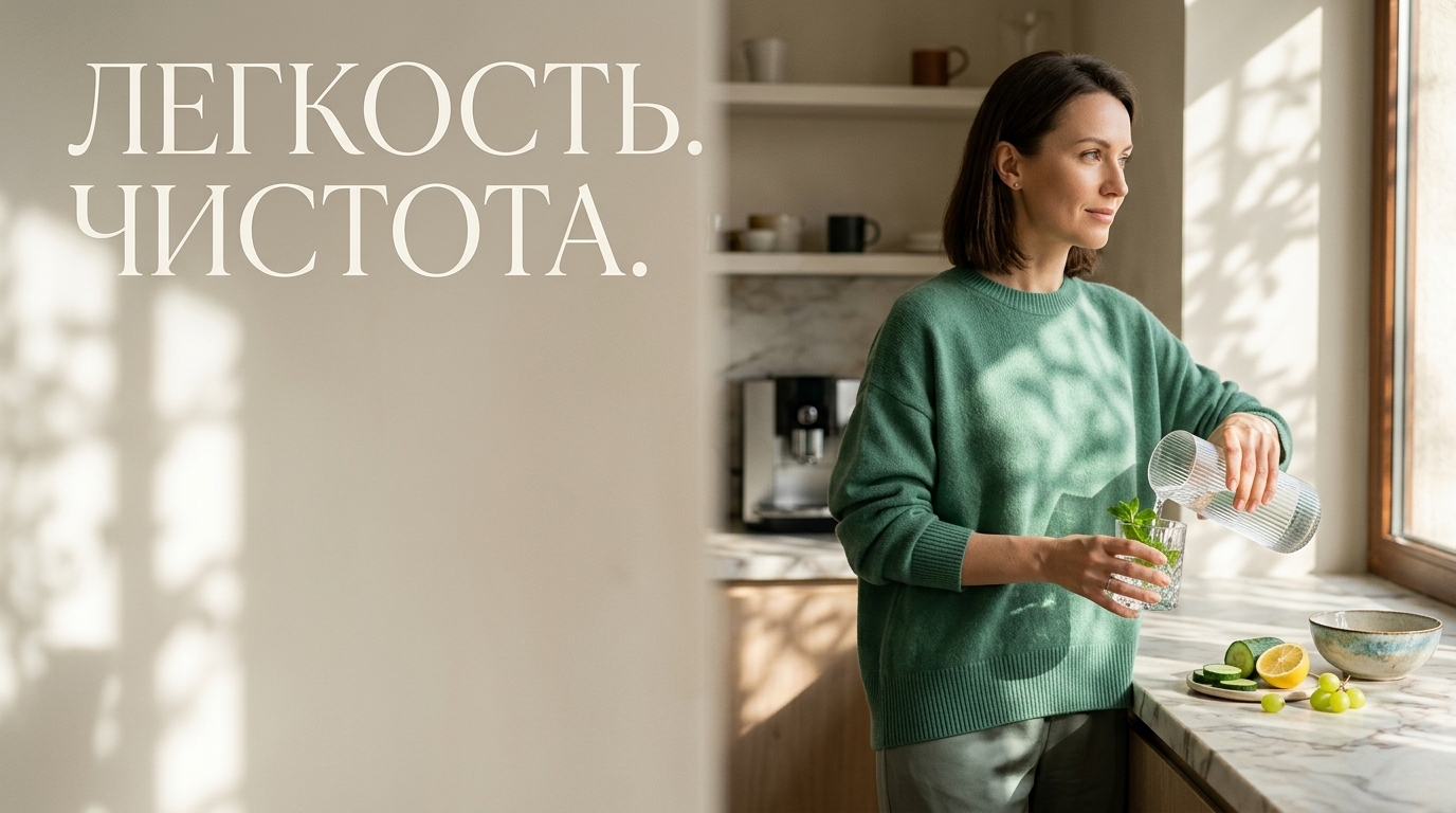 { "result": { "filename": "morning-swelling-gentle-detox-2026", "title": "Мягкий детокс против утренних отеков", "alt": "Снятие утренних отеков с помощью мягкого детокса и очищения лимфы без жестких диет", "caption": "Верните телу легкость: как правильный детокс и очищение лимфы помогают забыть об отеках.", "info": "Изображение для статьи о трендах 2026 года в области здоровья: отказ от жестких диет в пользу мягкого детокса и лимфодренажа для борьбы с утренними отеками и обретения легкости." } }