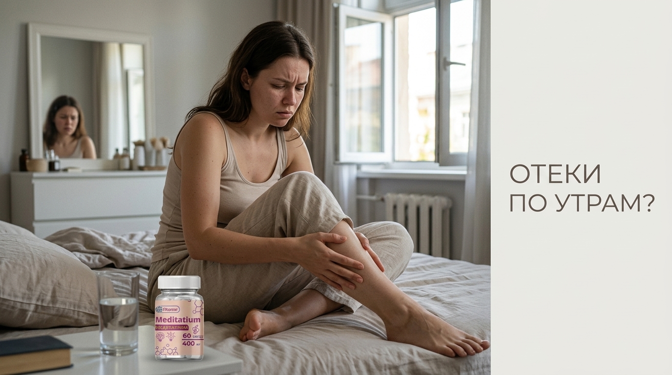 { "result": { "filename": "night-fat-burner-anti-swelling", "title": "Ночной жиросжигатель: избавление от отеков и похудение во сне", "alt": "Секреты похудения во сне: как снизить кортизол, убрать утренние отеки, застой лимфы и запустить ночное жиросжигание после фитнеса", "caption": "Как безопасно снять мышечные отеки после тренировок и худеть прямо во время сна.", "info": "Изображение для статьи о причинах роста объемов тела после фитнеса из-за задержки воды. Визуализация проблемы высокого кортизола, стресса, застоя лимфы и решения в виде ночного жиросжигателя, который помогает сбрасывать вес без жестких диет." } }