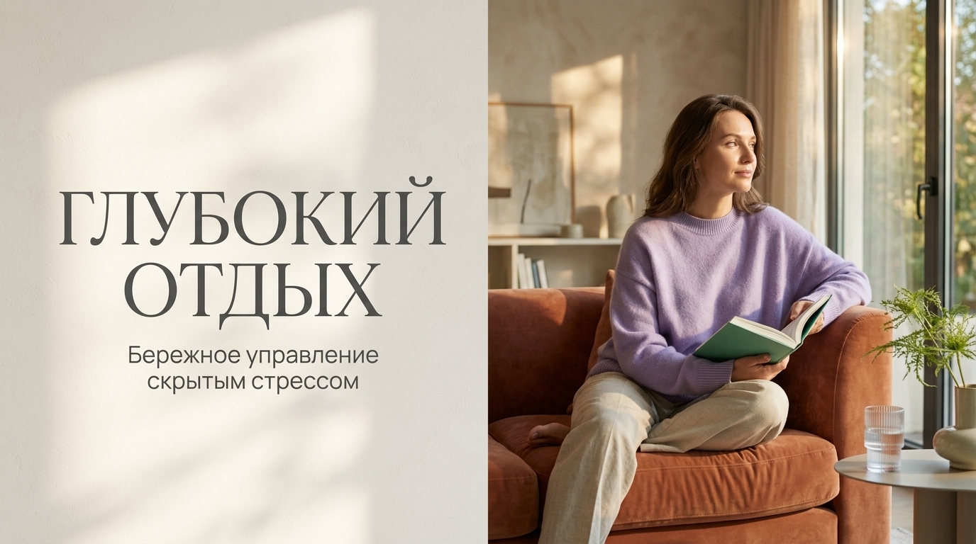 { "result": { "filename": "waking-up-at-4-am-hidden-stress", "title": "Скрытый стресс и пробуждения в 4 утра", "alt": "Человек не может уснуть в 4 утра из-за скрытого стресса", "caption": "Скрытый стресс крадет ваш сон, заставляя внезапно просыпаться в 4 утра.", "info": "Иллюстрация для статьи о причинах ранних ночных пробуждений из-за стресса и способах бережного восстановления глубокого и здорового сна." } }