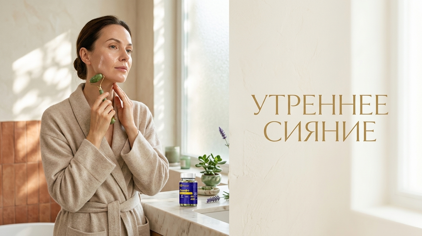 { "result": { "filename": "morning-face-depuffing-ritual", "title": "Утренние ритуалы: как быстро избавиться от отеков лица", "alt": "Девушка делает утренний лимфодренажный массаж для снятия отеков с лица", "caption": "Эффективные домашние методы и лимфодренаж для свежего лица с самого утра.", "info": "Иллюстрация к статье о современных способах борьбы с утренними отеками, демонстрирующая техники лимфодренажа и домашнего ухода за кожей лица." } }