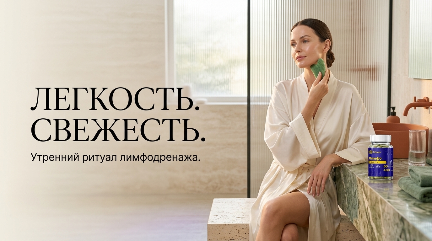 ## Как избавиться от утренних отеков: гид по бережному лимфодренажу Отечность по утрам — это не просто эстетическая проблема, а сигнал организма о том, что лимфатическая система нуждается в поддержке. В отличие от крови, у лимфы нет «насоса» (сердца), поэтому ее движение полностью зависит от активности наших мышц и правильного образа жизни. Если вы хотите вернуть легкость и свежесть, воспользуйтесь этим алгоритмом бережного «запуска» лимфатической системы. --- ### 1. Утренний «запуск» (5 минут сразу после пробуждения) Не вскакивайте с кровати резко. Дайте организму проснуться: * **«Тараканчик»:** Лежа на спине, поднимите руки и ноги вверх и слегка потрясите ими в течение 1–2 минут. Это движение отлично разгоняет застоявшуюся за ночь жидкость. * **Диафрагмальное дыхание:** Глубокий вдох животом, медленный выдох. Диафрагма — главный лимфатический насос организма. Правильное дыхание стимулирует ток лимфы в грудном протоке. * **Стакан воды:** Выпейте стакан теплой (комнатной температуры) воды сразу после пробуждения. Это помогает восполнить баланс жидкости и «промыть» систему. ### 2. Физическая активность и воздействие * **Лимфодренажный самомассаж:** Начинайте движение от периферии к центру (от стоп к коленям, от кистей к плечам). Используйте мягкие поглаживающие движения — лимфа находится близко к поверхности кожи, поэтому грубое воздействие недопустимо. * **Контрастный душ:** Чередование температуры воды стимулирует сужение и расширение сосудов, что работает как помпа для лимфатических капилляров. * **Активность:** Лимфа движется только при сокращении мышц. Даже простая 10-минутная зарядка или быстрая ходь的风 (ходьба) по комнате сделает больше, чем дорогостоящие процедуры. ### 3. Поддержка изнутри с «Лимфо Защита» Иногда организму требуется дополнительная нутрициологическая поддержка, чтобы помочь лимфатической системе справляться с нагрузками и выведением метаболитов. Комплекс **«Лимфо Защита»** создан для тех, кто хочет подойти к вопросу комплексно: > **В чем преимущество «Лимфо Защита»?** > * **Бережное действие:** Компоненты комплекса способствуют естественному выведению лишней межклеточной жидкости без агрессивного влияния на почки. > * **Очищение:** Помогает снизить вязкость лимфы, облегчая её отток из тканей. > * **Легкость:** Регулярный прием помогает избавиться от ощущения «тяжелых ног» и отечности лица, возвращая контурам четкость, а телу — легкость. --- ### Чек-лист против отеков | Привычка | Как помогает | | :--- | :--- | | **Сон на спине** | Улучшает отток жидкости от лица. | | **Минимум соли вечером** | Соль задерживает воду, провоцируя утренние припухлости. | | **Отказ от алкоголя** | Алкоголь нарушает водный баланс и вызывает застой. | | **Регулярный прием воды** | «Замкнутый круг»: чем меньше пьете, тем больше организм запасает воду. | --- *Помните: системный подход — ваш главный союзник. Сочетание бережного самомассажа, ежедневной активности и поддержки организма с «Лимфо Защита» поможет вам забыть об отеках и просыпаться с ощущением полной легкости каждый день.* --- **Подскажите, с какой именно зоной отечности вы сталкиваетесь чаще всего — лицо или ноги?**