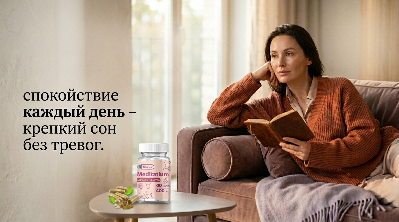 {"result": {"filename": "insomnia-anxiety-nutrients", "title": "Бессонница и тревога из-за дефицита нутриентов", "alt": "Мужчина или женщина не может уснуть ночью из-за тревоги и навязчивых мыслей на фоне дефицита нутриентов", "caption": "Нехватка важных витаминов и минералов часто становится неочевидной причиной ночной тревожности и бессонницы.", "info": "Иллюстрация к статье о влиянии дефицита нутриентов на нервную систему, гиперактивность мозга перед сном и методы восстановления глубокого здорового сна."}}
